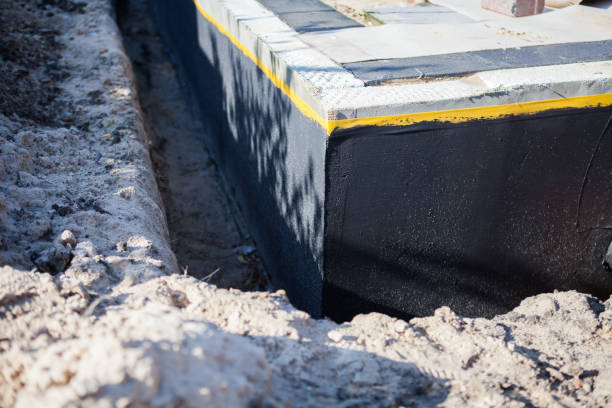 Professional Wet Basement Repair technician working in Mechanicsburg, OH